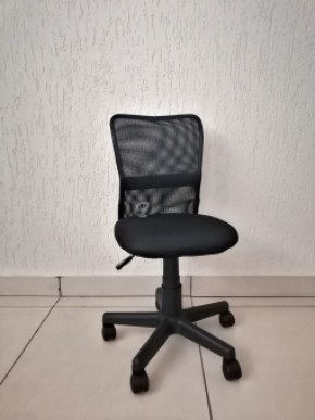 Кресло Barneo K-401 детское (черная ткань/сетка) в Когалыме - kogalym.ok-mebel.com | фото