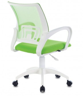 Кресло BRABIX "Fly MG-396W", пластик белый, сетка, салатовое, 532403 в Когалыме - kogalym.ok-mebel.com | фото 3