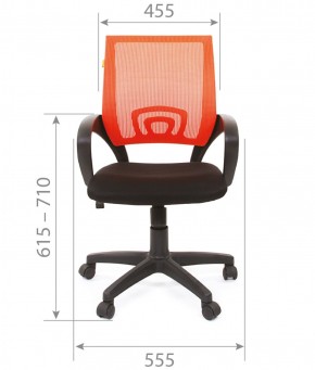 Кресло для оператора CHAIRMAN 696 black (ткань TW-11/сетка TW-01) в Когалыме - kogalym.ok-mebel.com | фото 4