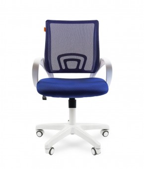 Кресло для оператора CHAIRMAN 696 white (ткань TW-10/сетка TW-05) в Когалыме - kogalym.ok-mebel.com | фото 2