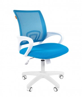 Кресло для оператора CHAIRMAN 696 white (ткань TW-43/сетка TW-34) в Когалыме - kogalym.ok-mebel.com | фото