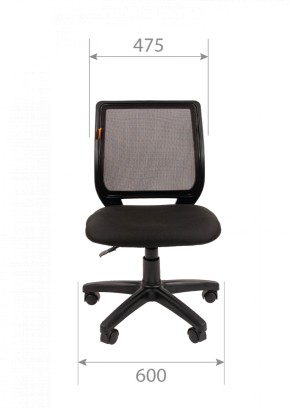Кресло для оператора CHAIRMAN 699 Б/Л (ткань стандарт/сетка TW-01) в Когалыме - kogalym.ok-mebel.com | фото 6