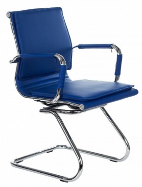 Кресло для посетителя Бюрократ CH-993-Low-V/blue синий в Когалыме - kogalym.ok-mebel.com | фото