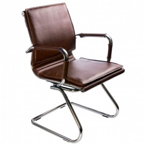 Кресло для посетителя Бюрократ CH-993-Low-V/Brown коричневый в Когалыме - kogalym.ok-mebel.com | фото 1