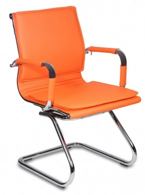 Кресло для посетителя Бюрократ CH-993-Low-V/orange оранжевый в Когалыме - kogalym.ok-mebel.com | фото