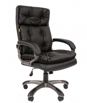 Кресло для руководителя  CHAIRMAN 442 (экокожа черная) в Когалыме - kogalym.ok-mebel.com | фото 2