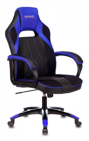 Кресло игровое Бюрократ VIKING 2 AERO BLUE черный/синий в Когалыме - kogalym.ok-mebel.com | фото