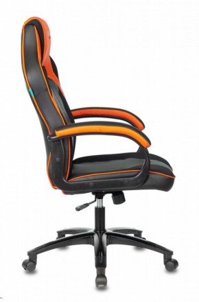 Кресло игровое Бюрократ VIKING 2 AERO ORANGE черный/оранжевый в Когалыме - kogalym.ok-mebel.com | фото 3