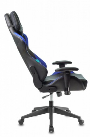 Кресло игровое Бюрократ VIKING 5 AERO BLUE черный/синий в Когалыме - kogalym.ok-mebel.com | фото 2