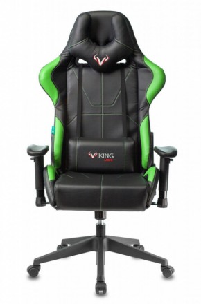 Кресло игровое Бюрократ VIKING 5 AERO LGREEN черный/салатовый в Когалыме - kogalym.ok-mebel.com | фото 2