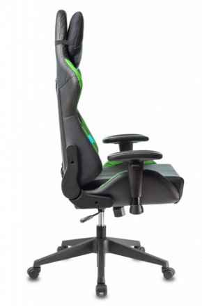 Кресло игровое Бюрократ VIKING 5 AERO LGREEN черный/салатовый в Когалыме - kogalym.ok-mebel.com | фото 8