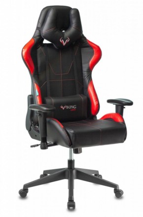 Кресло игровое Бюрократ VIKING 5 AERO RED черный/красный в Когалыме - kogalym.ok-mebel.com | фото