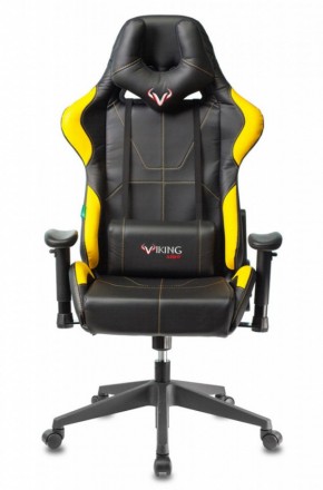 Кресло игровое Бюрократ VIKING 5 AERO YELLOW черный/желтый в Когалыме - kogalym.ok-mebel.com | фото 3