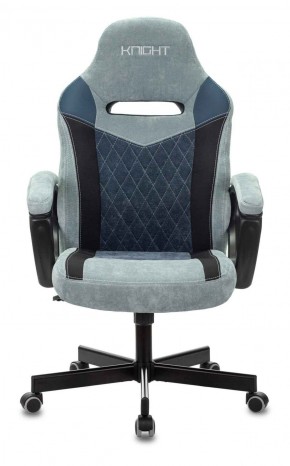 Кресло игровое Бюрократ VIKING 6 KNIGHT BL FABRIC синий в Когалыме - kogalym.ok-mebel.com | фото 2