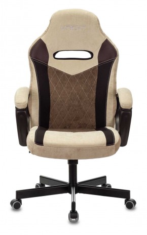 Кресло игровое Бюрократ VIKING 6 KNIGHT BR FABRIC коричневый/бежевый в Когалыме - kogalym.ok-mebel.com | фото 2