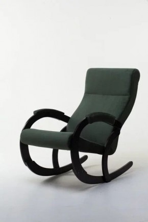 Кресло-качалка КОРСИКА 34-Т-AG (зеленый) в Когалыме - kogalym.ok-mebel.com | фото