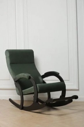 Кресло-качалка МАРСЕЛЬ 33-Т-AG (зеленый) в Когалыме - kogalym.ok-mebel.com | фото 3