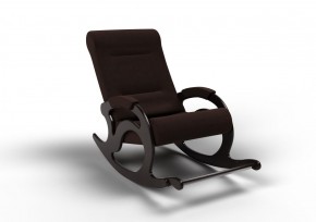 Кресло-качалка Тироль 12-Т-ГР (ткань/венге) ГРАФИТ в Когалыме - kogalym.ok-mebel.com | фото 1
