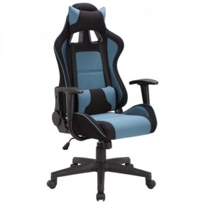 Кресло компьютерное BRABIX "GT Racer GM-100" (черное/голубое) 531818 в Когалыме - kogalym.ok-mebel.com | фото