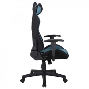 Кресло компьютерное BRABIX "GT Racer GM-100" (черное/голубое) 531818 в Когалыме - kogalym.ok-mebel.com | фото 3