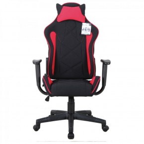 Кресло компьютерное BRABIX GT Racer GM-101 + подушка (ткань) черное/красное (531820) в Когалыме - kogalym.ok-mebel.com | фото 3