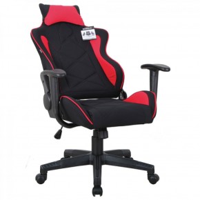 Кресло компьютерное BRABIX GT Racer GM-101 + подушка (ткань) черное/красное (531820) в Когалыме - kogalym.ok-mebel.com | фото 4