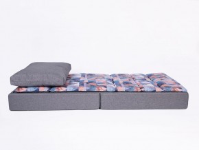 Кресло-кровать бескаркасное Харви (коричневый-геометрия браун) в Когалыме - kogalym.ok-mebel.com | фото 3