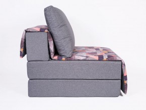 Кресло-кровать бескаркасное Харви (серый-сноу манго) в Когалыме - kogalym.ok-mebel.com | фото 3