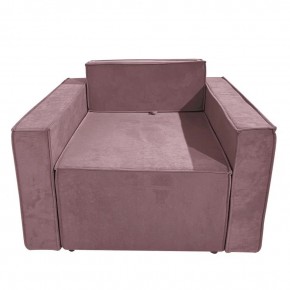 Кресло-кровать Принц КК1-ВР (велюр розовый) в Когалыме - kogalym.ok-mebel.com | фото