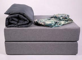 Кресло-кровать-пуф бескаркасное Прайм (мехико серый-графит) в Когалыме - kogalym.ok-mebel.com | фото 5