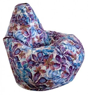 Кресло-мешок Цветы L в Когалыме - kogalym.ok-mebel.com | фото
