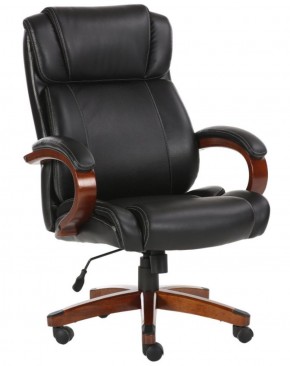 Кресло офисное BRABIX PREMIUM "Magnum EX-701" (дерево, рециклированная кожа, черное) 531827 в Когалыме - kogalym.ok-mebel.com | фото