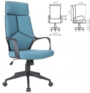 Кресло офисное BRABIX PREMIUM "Prime EX-515" (ткань, голубое) 531568 в Когалыме - kogalym.ok-mebel.com | фото 3