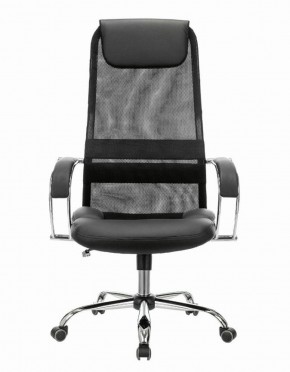 Кресло офисное BRABIX PREMIUM "Stalker EX-608 CH" (хром, ткань-сетка/кожзам, черное) 532091 в Когалыме - kogalym.ok-mebel.com | фото 3