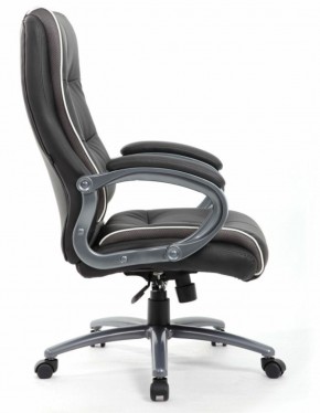 Кресло офисное BRABIX PREMIUM "Strong HD-009" (экокожа черная, ткань серая) 531945 в Когалыме - kogalym.ok-mebel.com | фото 3