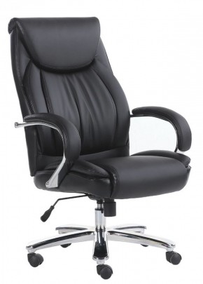 Кресло офисное BRABIX "Advance EX-575" (хром/экокожа/черное) 531825 в Когалыме - kogalym.ok-mebel.com | фото