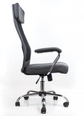 Кресло офисное BRABIX "Flight EX-540" (хром, ткань, сетка, серое) 531848 в Когалыме - kogalym.ok-mebel.com | фото 3