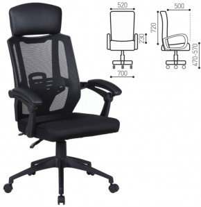 Кресло офисное BRABIX "Nexus ER-401" (черное) 531835 в Когалыме - kogalym.ok-mebel.com | фото 2
