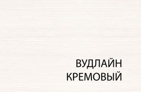 Кровать 160, TIFFANY, цвет вудлайн кремовый в Когалыме - kogalym.ok-mebel.com | фото 4