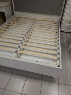 Кровать 2-х спальная (1,4 м) с подъемным механизмом дуб седан/ЭКОКОЖА (ВНКР140-1[3]) в Когалыме - kogalym.ok-mebel.com | фото 3
