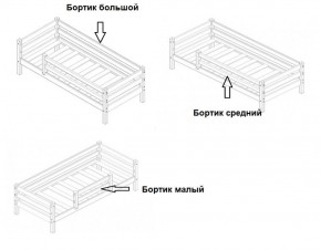 Кровать 2-х ярусная Сонечка с бортиками (лестница наклонная) в Когалыме - kogalym.ok-mebel.com | фото 4