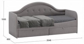 Кровать Адель Тип 1 в Когалыме - kogalym.ok-mebel.com | фото 3