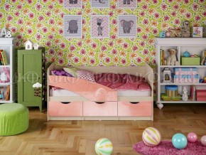 Кровать Бабочки (Розовый металлик) 1600 в Когалыме - kogalym.ok-mebel.com | фото