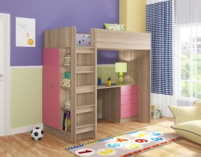 Кровать-чердак "Теремок-3" в Когалыме - kogalym.ok-mebel.com | фото 2