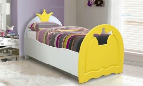 Кровать детская Корона (800*1600) МДФ матовый в Когалыме - kogalym.ok-mebel.com | фото
