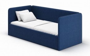 Кровать-диван Leonardo 160*70 (Синий) + боковина в Когалыме - kogalym.ok-mebel.com | фото