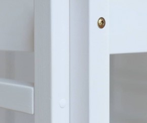 Кровать-домик двухъярусная 80*190 Белый в Когалыме - kogalym.ok-mebel.com | фото 3