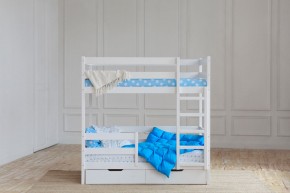 Кровать двухъярусная без крыши 80*160 Белый в Когалыме - kogalym.ok-mebel.com | фото 4