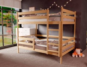Кровать двухъярусная без крыши 80*160 без покраски в Когалыме - kogalym.ok-mebel.com | фото 2