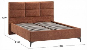 Кровать двуспальная Делана с ПМ Тип 1 в Когалыме - kogalym.ok-mebel.com | фото 4